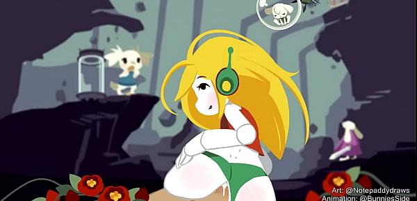  Curly Brace Reverse Cowgirl - Cave Story Porn